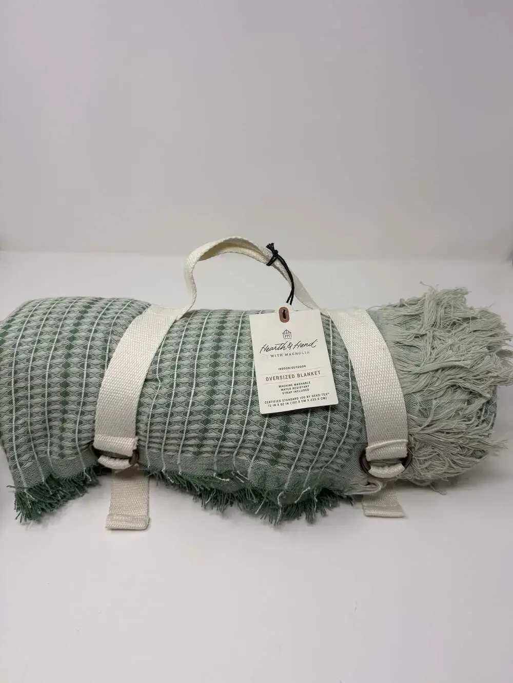 Hearth & Hand with Magnolia Indoor/Outdoor Oversized Blanket with Strap